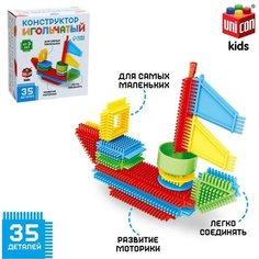 UNICON Конструктор игольчатый, 35 деталей