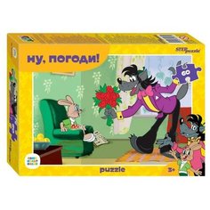 Степ Пазл Пазл "Ну, погоди!", 60 элементов Step Puzzle