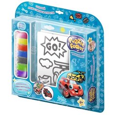 Пластилин PUZZLE FOAM Гонки, FM002 7 цв.