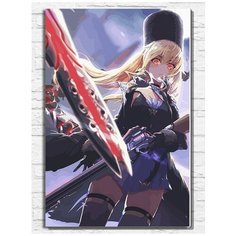 Картина по номерам на холсте игра Code Vein - 11512 В 60x40