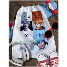 Мешок для сменной обуви k-pop - 6673 Brut Boxers