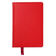 Еженедельник Bruno Visconti Parliament недатированный, искусственная кожа, A5+, 176 листов, красный