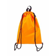 Мешок для обуви, Рюкзак для спорта универсальный с двумя отделениями 470x330 мм (оксфорд 240, оранжевый), Tplus
