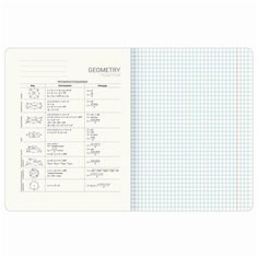 Тетрадь предметная "сияние знаний" 48 л, глянцевый УФ-лак, геометрия, клетка, BRAUBERG, 404525 В комплекте: 10шт.