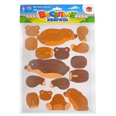 3D конструктор "Весёлые зверята, медведи", 1 шт. Sweet Home