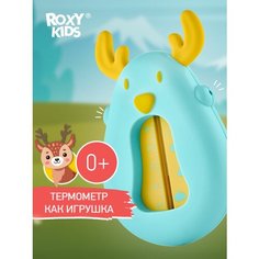 Термометр детский для воды, для купания в ванночке Олень от ROXY-KIDS цвет голубой