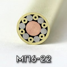 Мозаичный пин МП6-22 диаметром 6мм, Заготовка для рукояти ножа, поделок, хобби, творчества! Knife Make