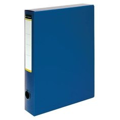 Короб архивный inформат (А4, 56мм, пластик, собранный) синий, 4шт. Informat