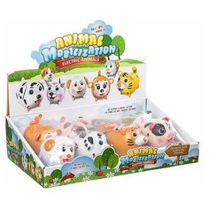 Набор пласт. зверей на бат, 8 шт. арт. BT-22 5E Noname