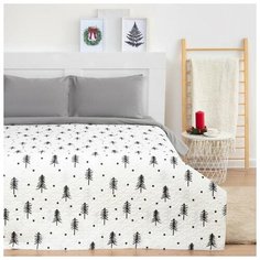 Покрывало 2 сп "Christmas tree" 180*210±5см Нет бренда