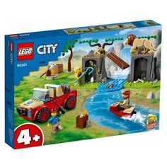 Конструктор City Спасательный внедорожник для зверей Нет бренда