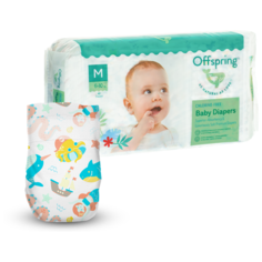 Offspring подгузники M, 6-10 кг, 42 шт., карибы