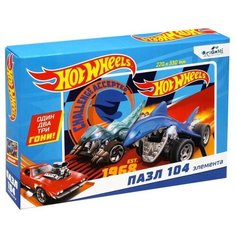 Пазл Hot wheels «К победе!», 104 элемента Origami