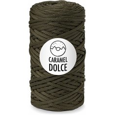 Шнур для вязания Caramel DOLCE 4мм, Цвет: Палермо, 100м/200г, плетения, ковров, сумок, корзин, карамель дольче