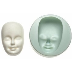 Молд для рукоделия 687 Кукольное лицо HobbyPage