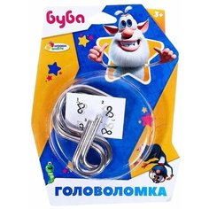Головоломка, развивающая игрушка металлическая "Буба" Играем вместе