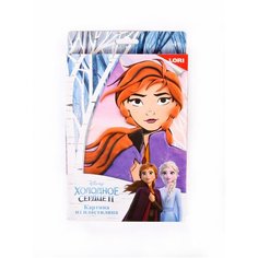 Набор для творчества LORI Картина из пластилина Disney. Холодное сердце-2 "Анна"