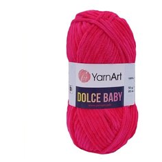 Пряжа YarnArt Dolce Baby, 759 ягодный, 85 м, 50 г, 5 шт