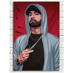 Картина по номерам Музыка Eminem Эминем - 6295 В 60x40