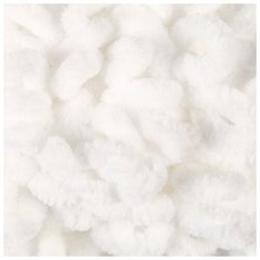 Пряжа "Puffy fine" 100% микрополиэстер 14,5м/100г (55 белый) Alize