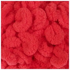 Пряжа "Puffy" 100 % микрополиэстер 9м/100г (56 красный) 3839817 Alize