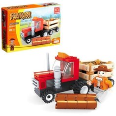 Конструктор «Лесозаготовочный грузовик», 93 детали Ausini