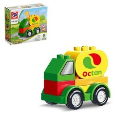 Конструктор «Бензовоз», 6 деталей Kids Home Toys