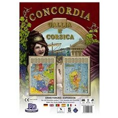 Дополнение для настольной игры Rio Grande Games - Concordia: Gallia / Corsica - на английском языке