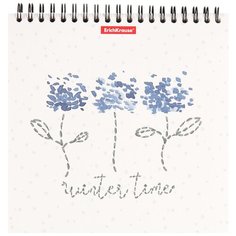 Альбом для эскизов на спирали ErichKrause Frozen Beauty, 170х170 мм, 40 листов