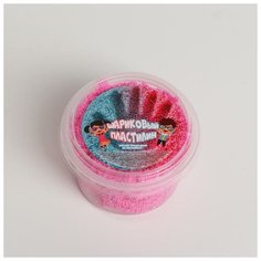 --- Шариковый пластилин, контейнер 100 мл, Фуксия