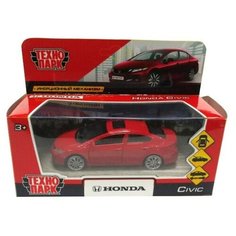 Модель CIVIC-RD HONDA CIVIC красный Технопарк в коробке