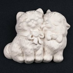 Гипсовая фигурка для раскрашивания «Котики» No Brand