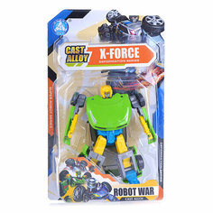 Робот W2024 "Байт" трансформирующийся в машину, на листе Oubaoloon