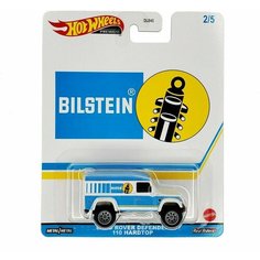 Hot Wheels Premium Bilstein Land Rover Defender 110 Hardtop редкая коллекционная модель из серии Retro Entertainment