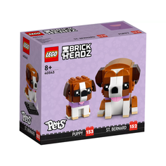 Конструктор LEGO BrickHeadz 40543 Сувенирный набор Сенбернар