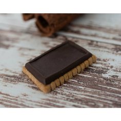 Силиконовый молд для мыла "Печенье в шоколаде" / Форма для мыловарения Выдумщики.Ru