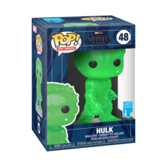 Фигурка Funko POP! Art Series Bobble Marvel Infinity Saga Hulk Green w/Case