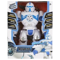 Технодрайв Робот на бат свет/звук, стреляет, в кор, 22,5*11*28см технодрайв в кор.2*18шт