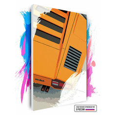 Картина по номерам на холсте Lamborghini Countach 1974, 100 х 150 см Красиво Красим
