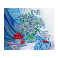 Алмазная мозаика с частичным заполнением 50x60 см, на подрамнике Нет бренда