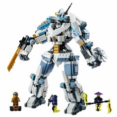 Конструктор Ниндзяго Битва с роботом, 792 детали совместим с лего LX