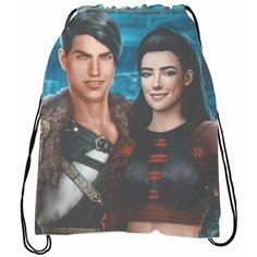 Мешок - сумка для обуви Kлуб Poмaнтики: Xpoники Глaдиaтopoв № 14 Bugrikshop