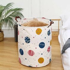 Корзина для игрушек Космос 40х40х50 см 003-300 No Brand