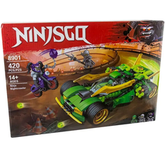 Конструктор Ninja Ниндзя "Ночной вездеход ниндзя" 420 деталей Toys