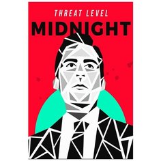 Картина по номерам на холсте Сериал Офис (Майкл Скотт, Стив Карелл) - 7207 В 60x40