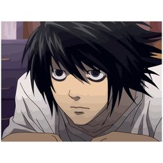 Картина по номерам на холсте тетрадь смерти - 1772