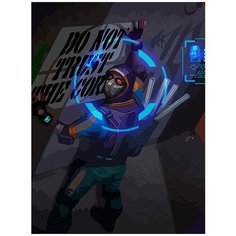 Картина по номерам на холсте настольная игра Android netrunner - 6877 В 30x40
