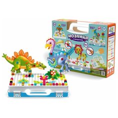 Конструктор «Мозаика в чемоданчике» 4 в 1 Динозавры ND Play