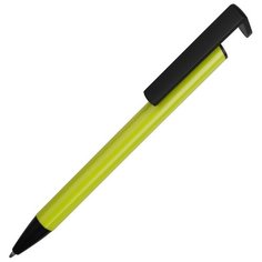 Ручка-подставка шариковая Кипер Металл, зеленое яблоко Yoogift