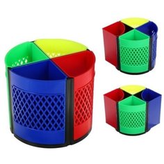 Подставка-трансформер для канцелярских принадлежностей "Квартет", вращающаяся, микс./В упаковке шт: 1 Calligrata